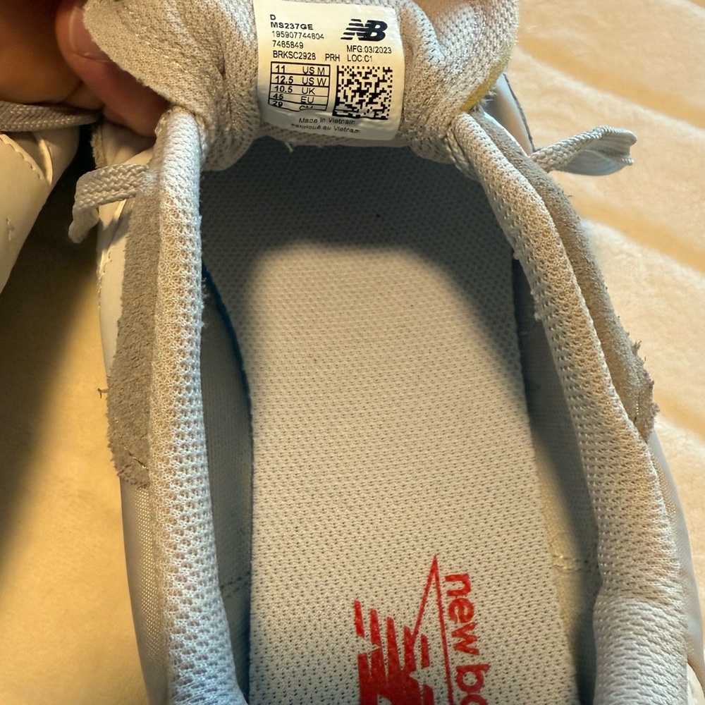 New Balance 237 Sneakers - Men’s Size 11    (Brand New) - Picture 11 of 12